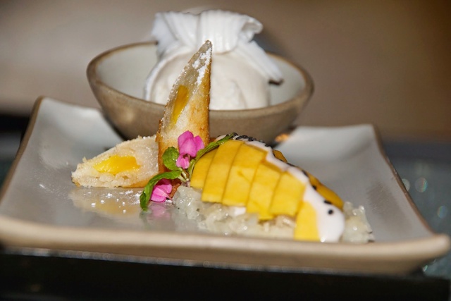 Abschluss ganz Thai - Mango und Sticky Rice