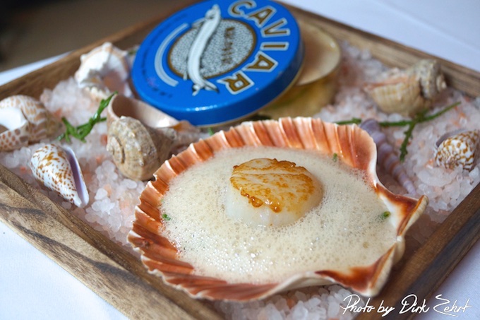 Restaurant Akazienhof Duisburg - Perfekte Jakobsmuscheln!
