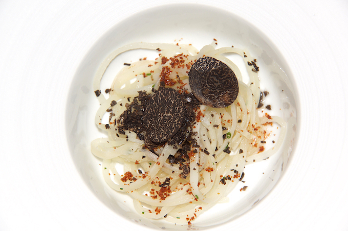  Salsify, truffle, Grand Cru Indriya from India - Emmanuel Renaut