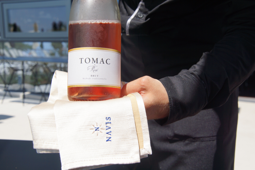 Tomac Rose brut - Ein Klasse Champagner