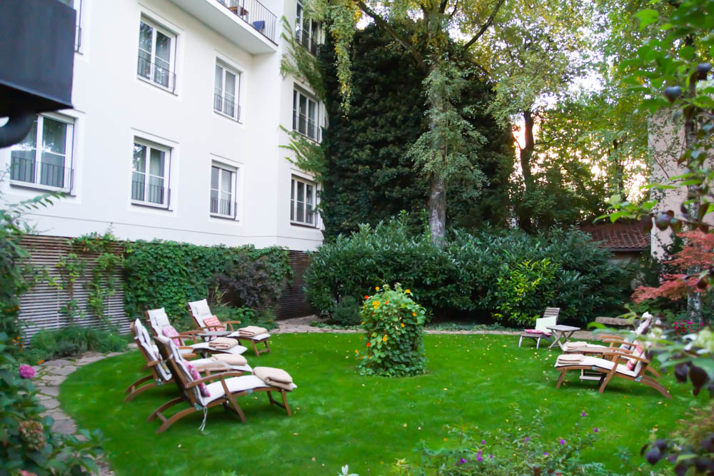 Hotel Auersperg Salzburg - Der ruhige Innengarten