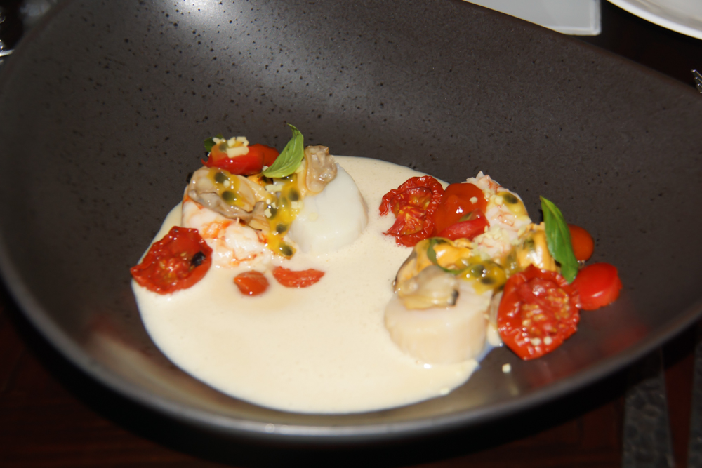 Jakobsmuschel Miso und Tomate - Köstliche Komposition