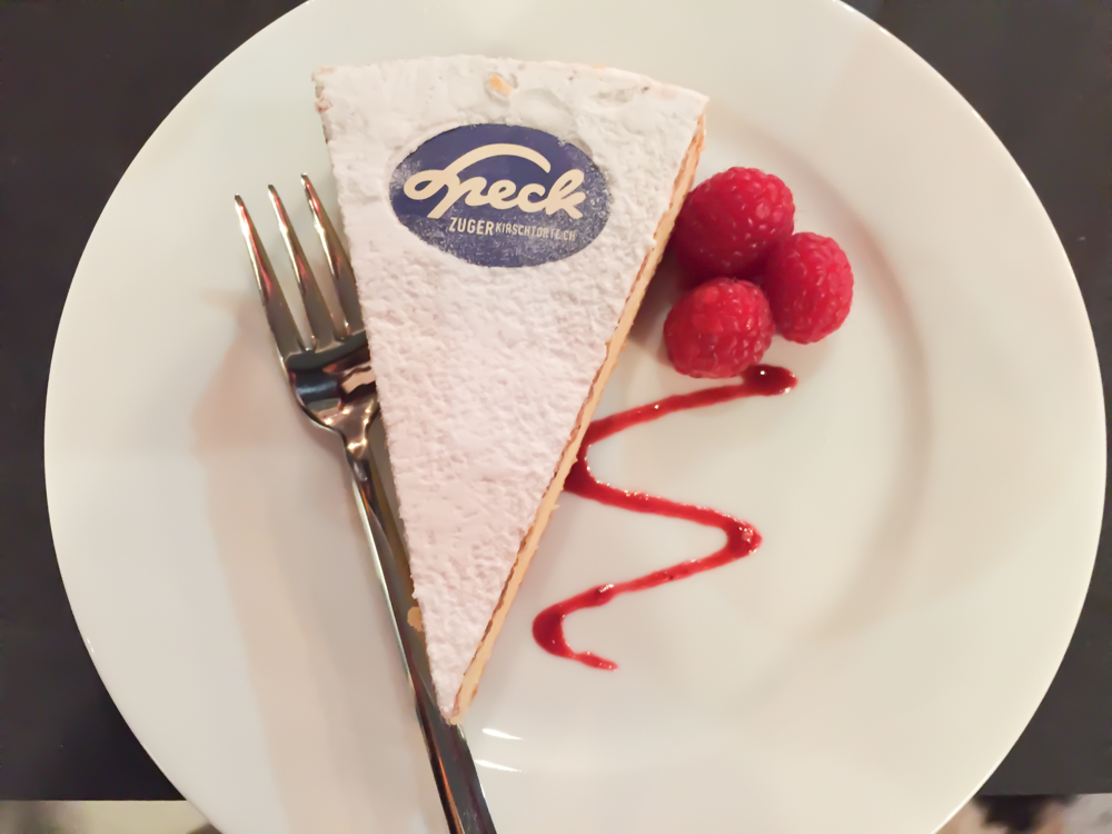 Speck - Zuger Kirschtorte zum Abschluss