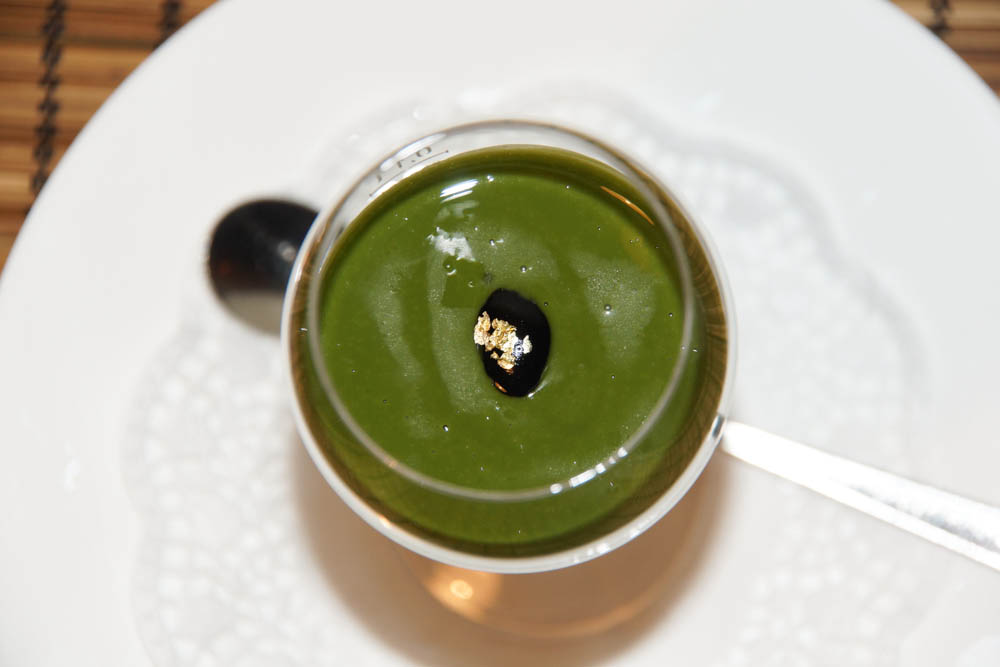 Matcha Mandelcreme