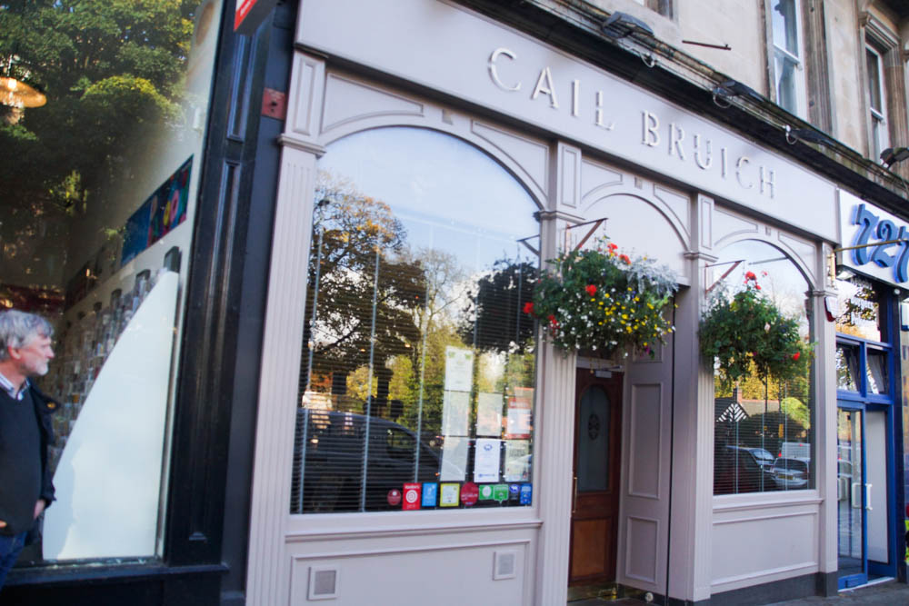 Cail Bruich Restaurant - Außenansicht