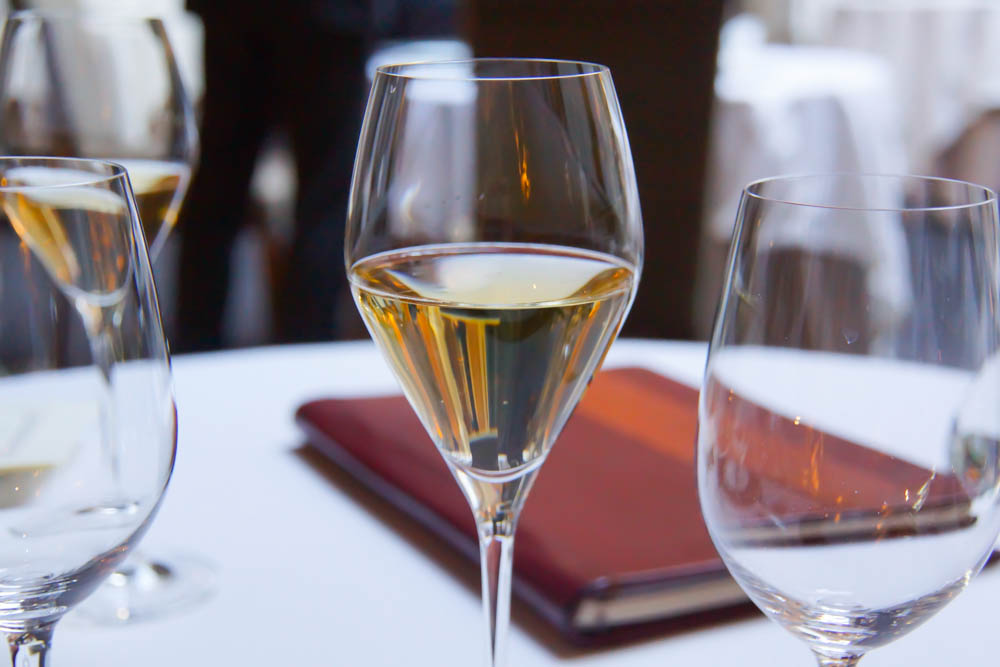 Le Chapon Fin Restaurant - Start mit Champagner