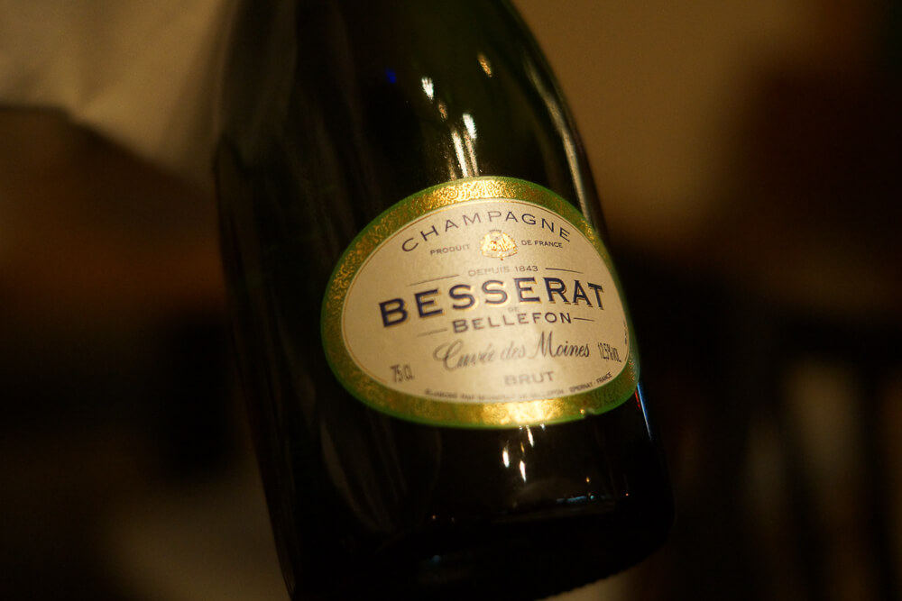 Twins Restaurant Moskau - Besserat Bellefon Cuvee des Moines