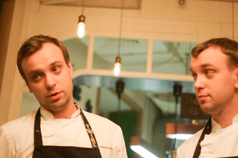 Twins Restaurant Moskau - Iwan und Sergej Beresutskiy