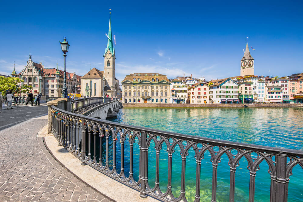 Zürich im Frühling