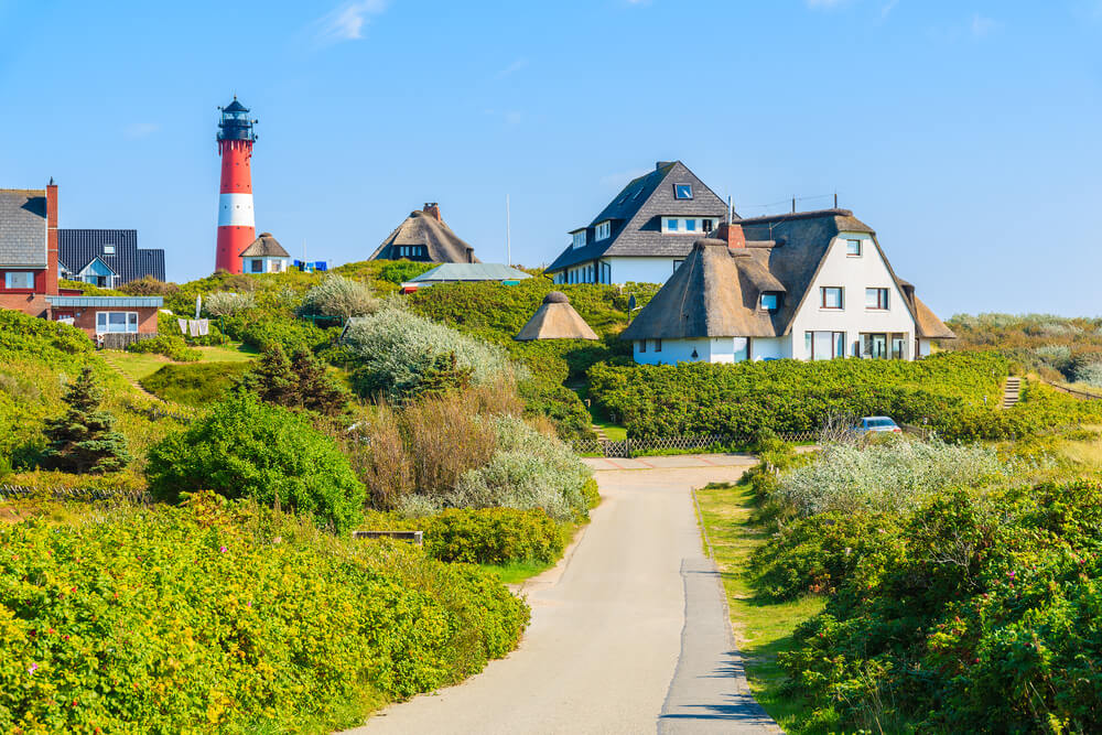 Typisch entspannende Landschaft auf Sylt