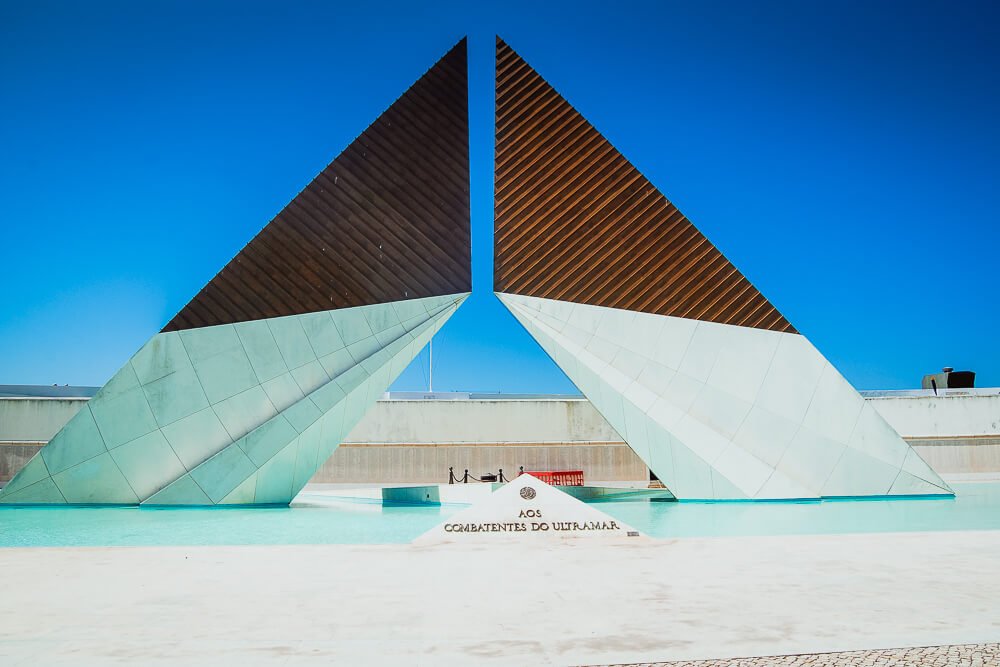 Monumento aos Combatentes do Ultramar in Lissabon