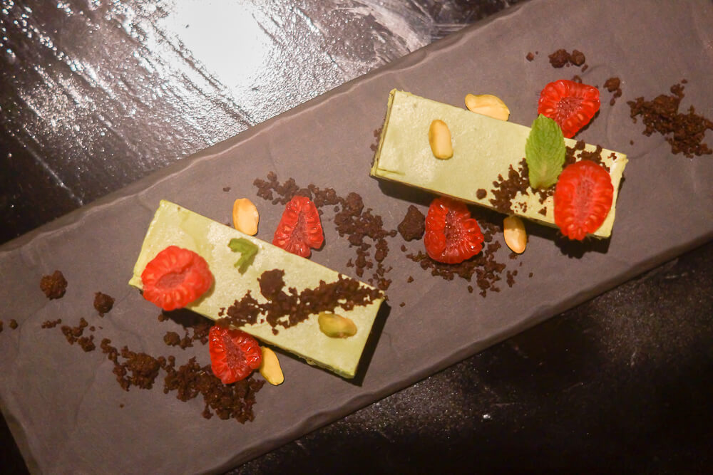 Black Thai Restaurant Moskau - Pistazienkuchen
