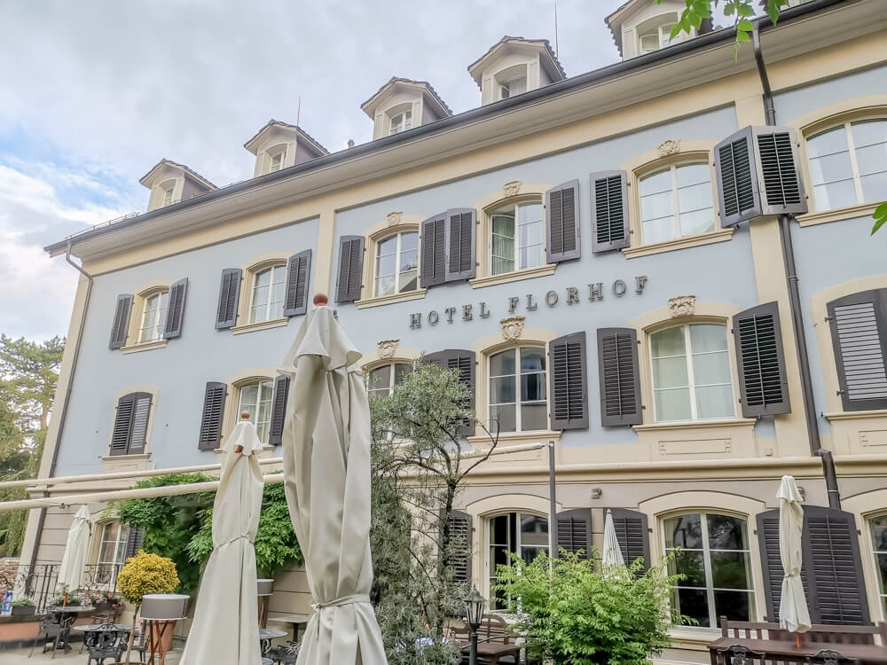 Hotel Florhof, Zürich - bei bestem Wetter