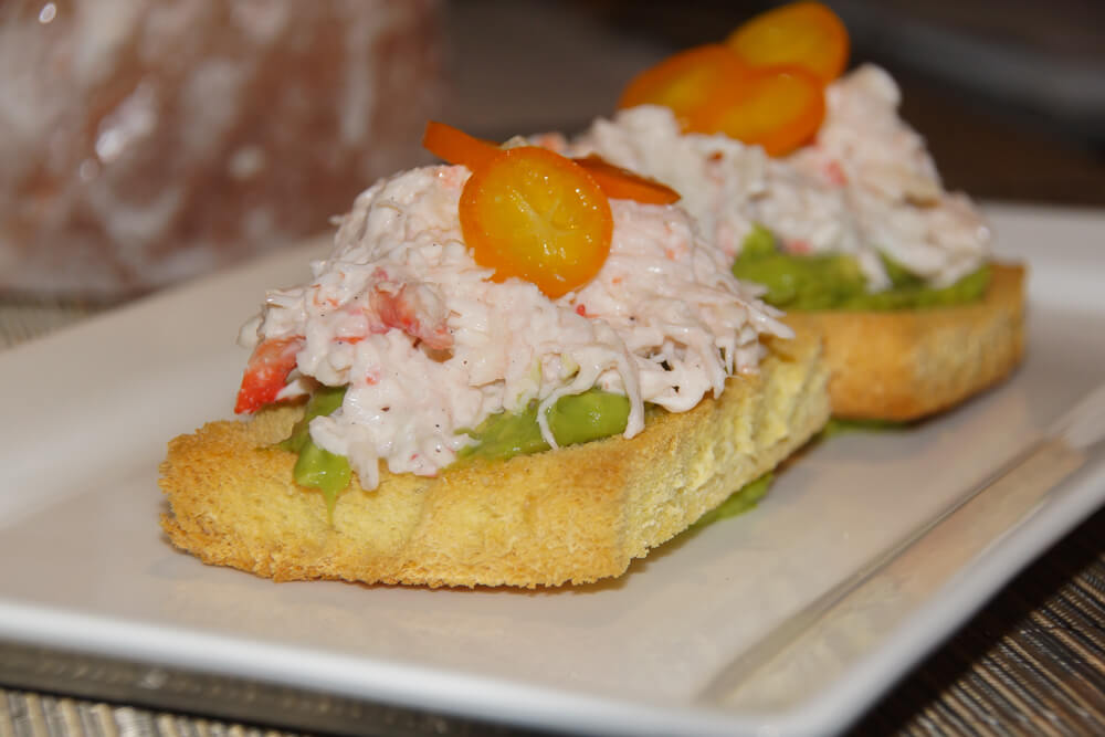SALT Restaurant, Juneau - Krabbenbrote