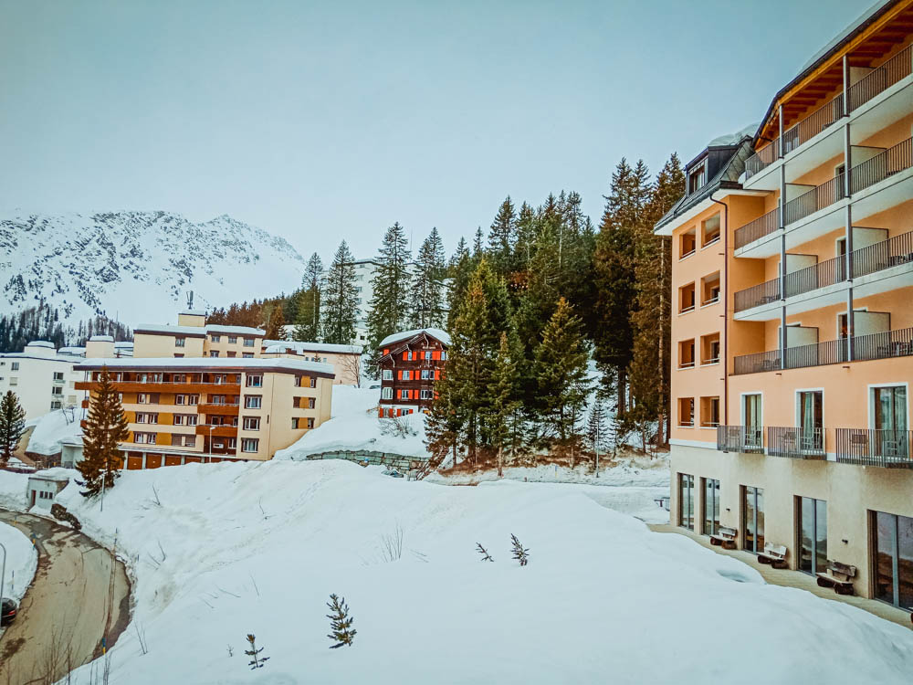 Waldhotel National in Arosa - Perfekt zum Skifahren