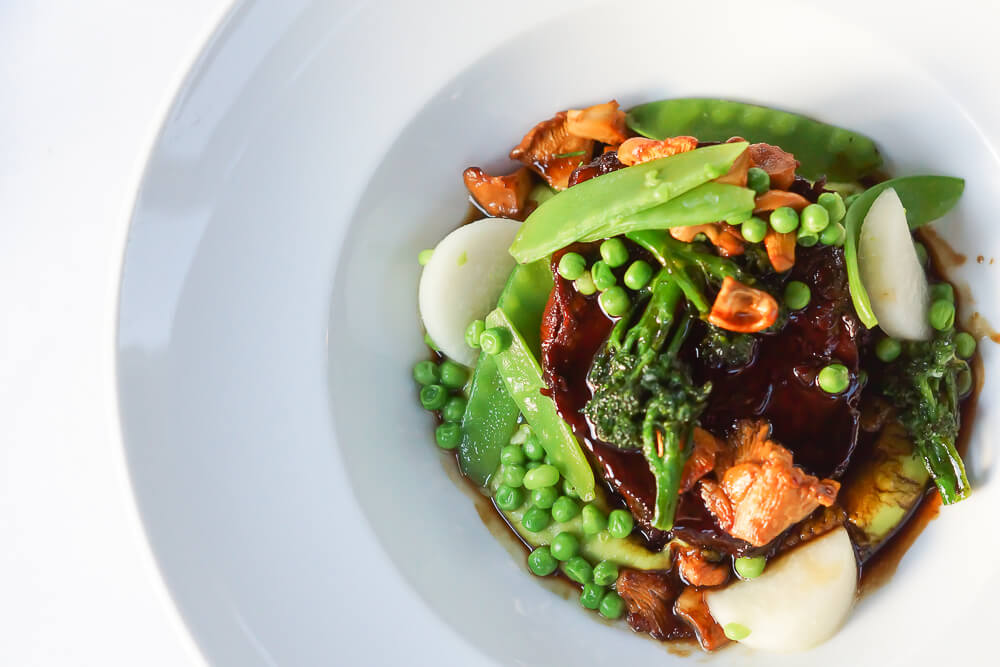 ENTE Bistro Wiesbaden -Rinderschmorbraten mit Gemüse