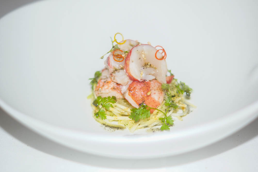 Mingles Restaurant - Japchae mit Hummer
