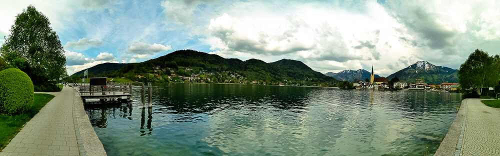 Der Tegernsee in Rottach-Egern
