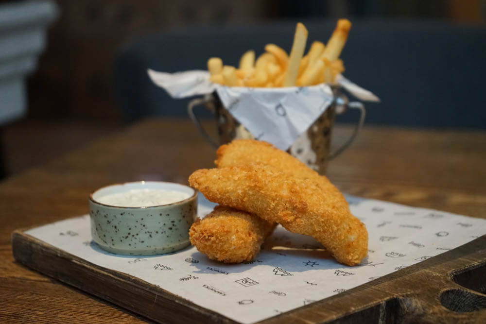Kamchatka local Kitchen, Petropawlowsk - Fish and Chips