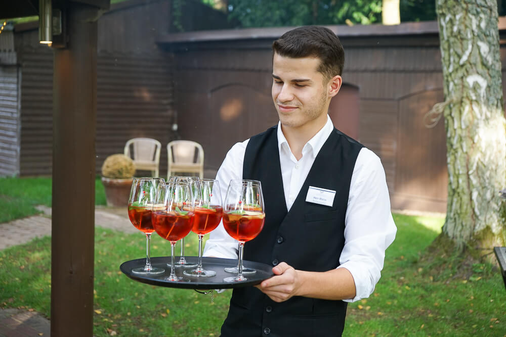 Apero im Landhotel Saarschleife