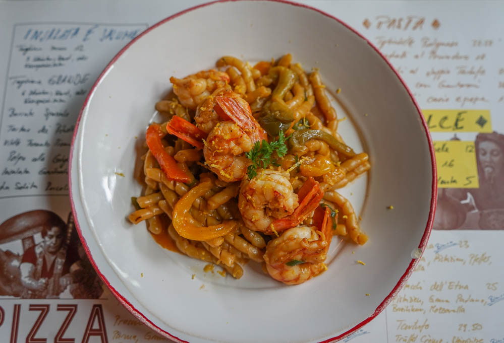Busiata di Gamberoni - beste Pasta ever