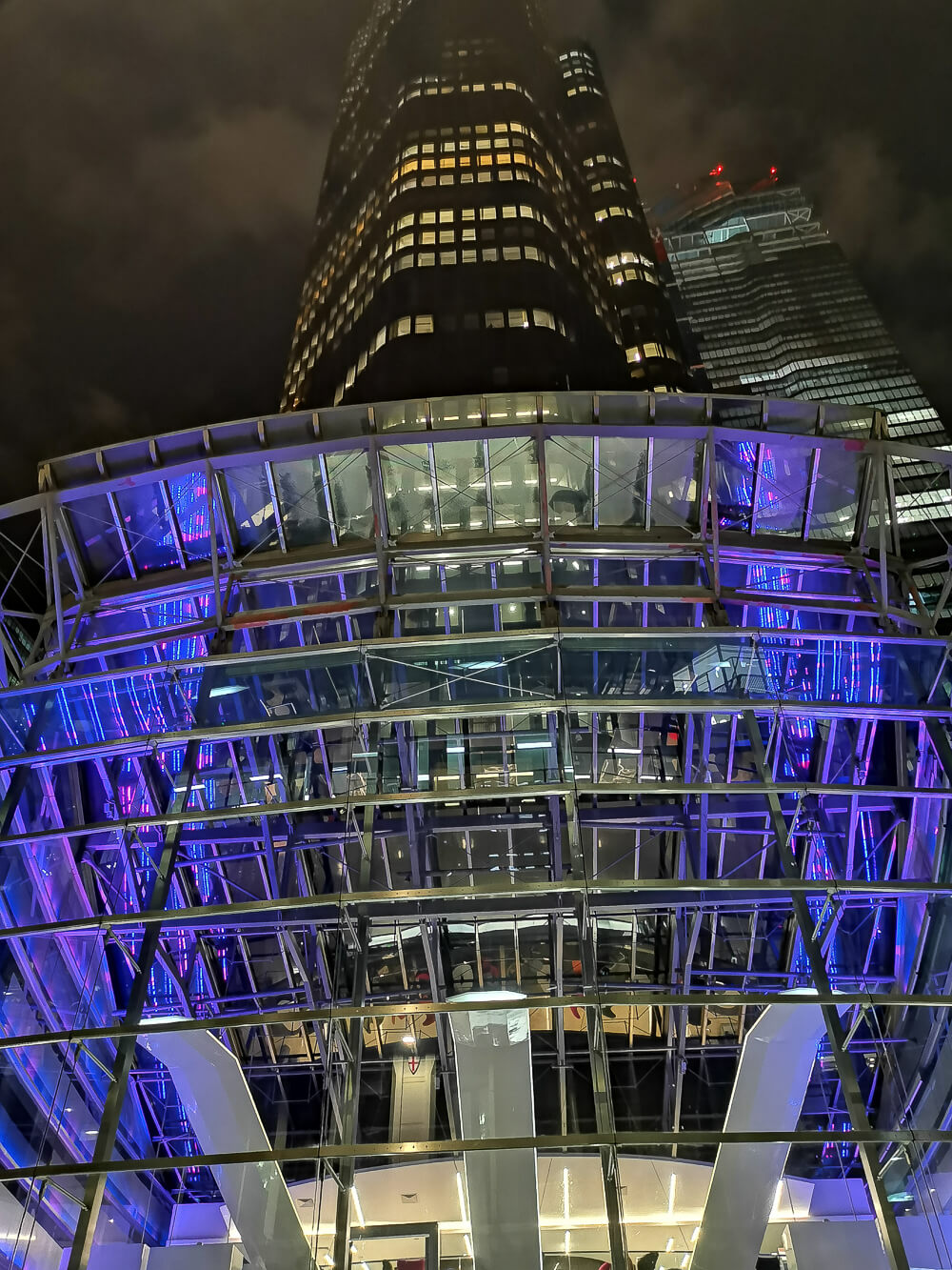 City Social Bar - City, London - Tower 42 in London bei Nacht