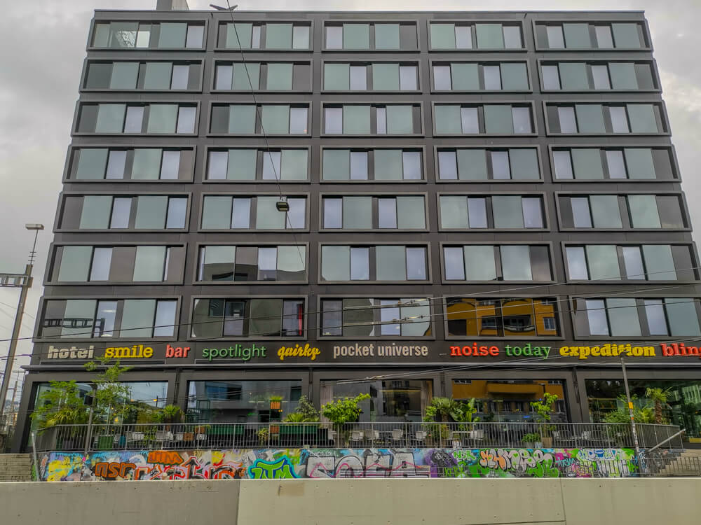 25Hours Hotel Zürich Langstrasse - Frontansicht