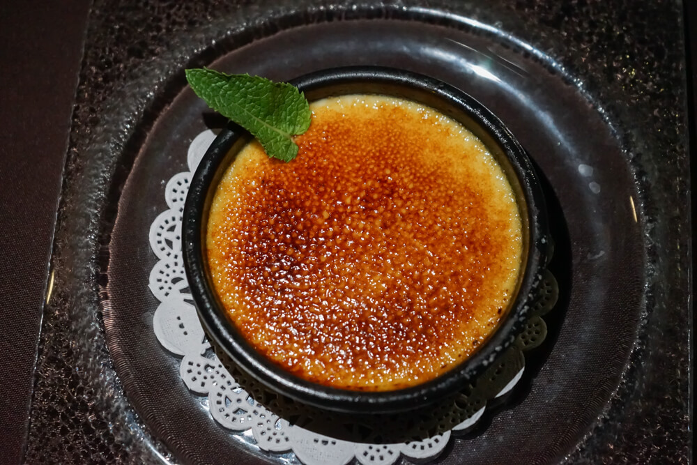 La Pinte Communale, Aigle - Crème brûlée