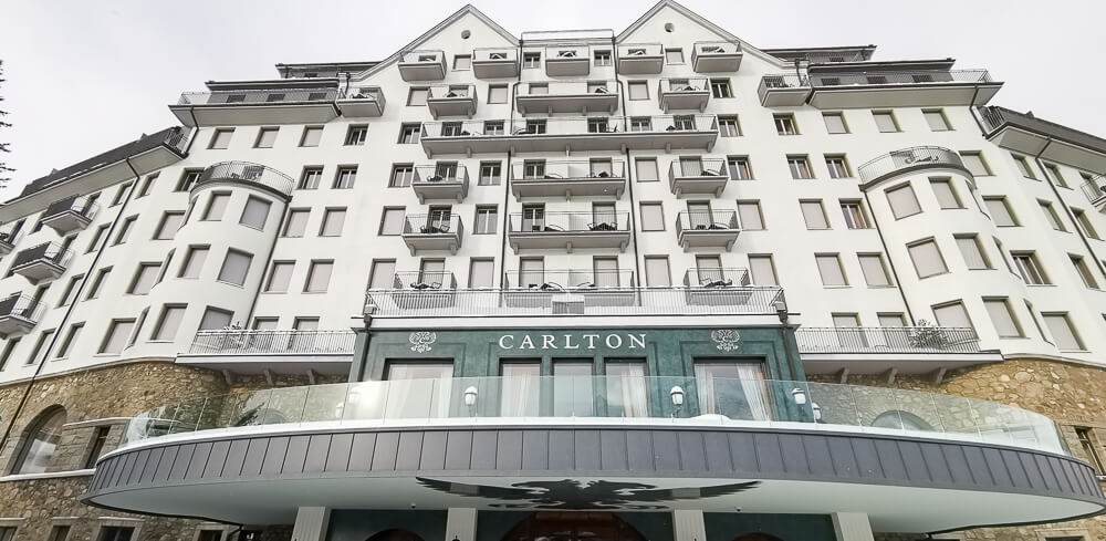 Carlton Hotel St.Moritz - Außenansicht