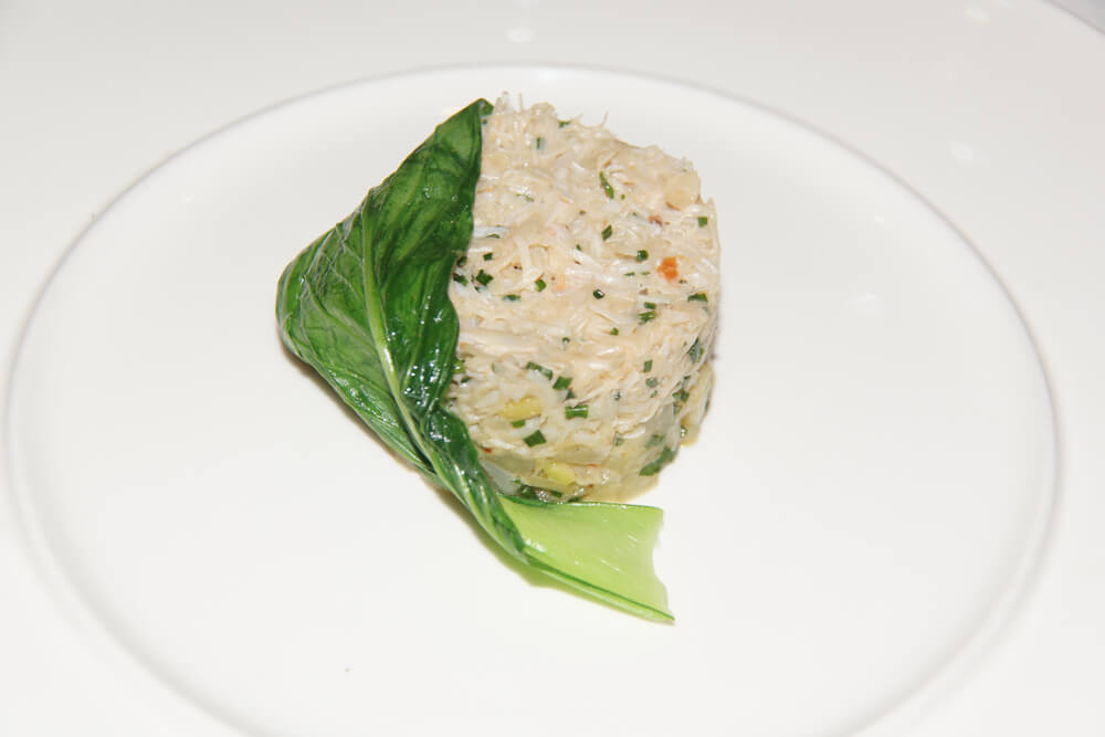 Le Pavillon de la Grande Cascade, Paris - Krabbensalat