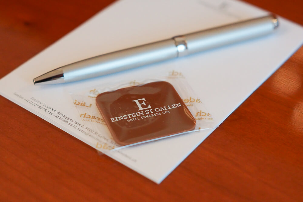 Hotel Einstein St. Gallen - Betthupferl