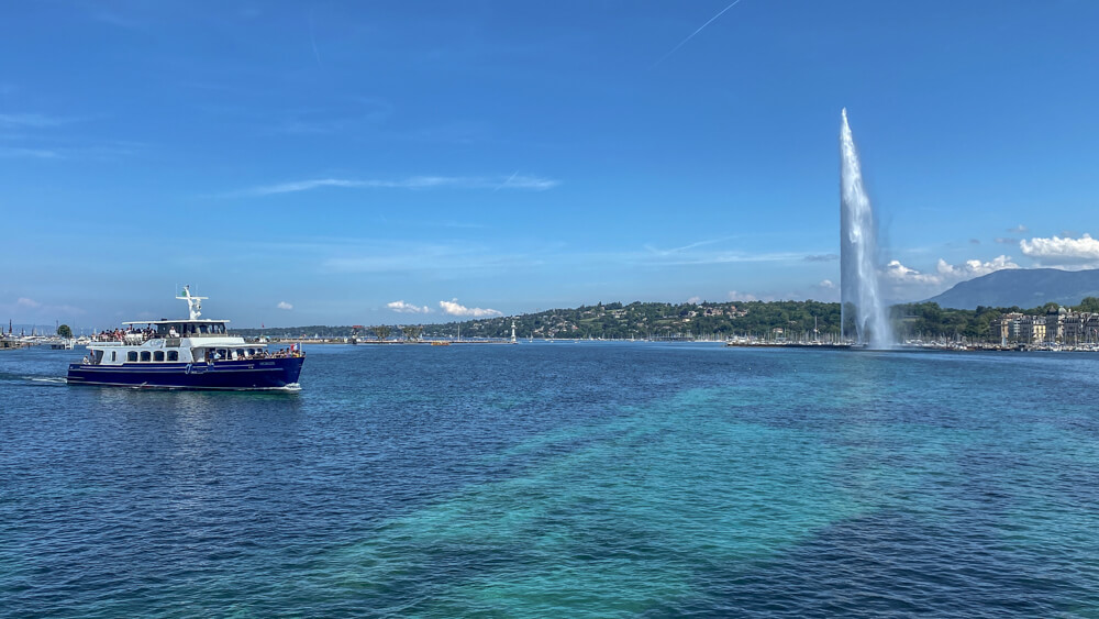 Genf entdecken - Tolles Sommerwetter